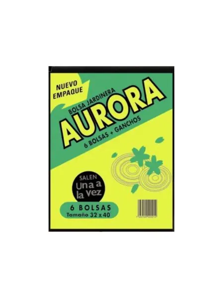 Bolsa Basura 32×40 Aurora 150u — imagen del empaque
