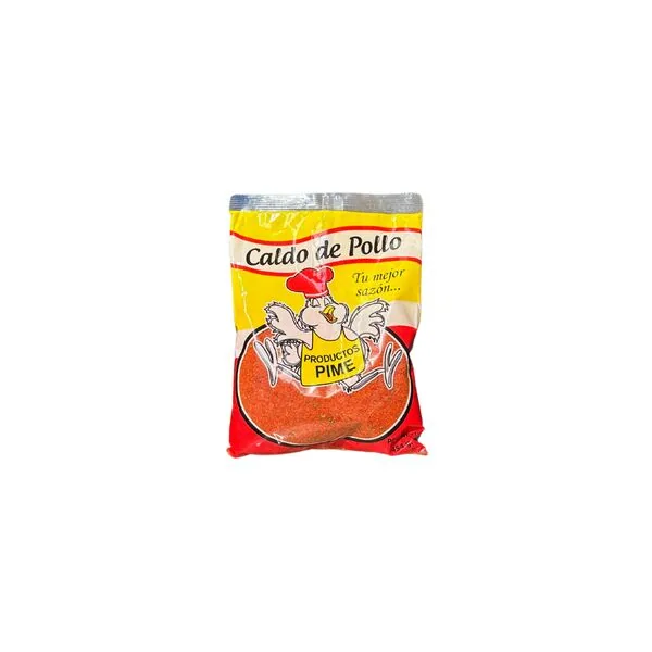 Caldo de Pollo Rojo Claro — imagen del empaque