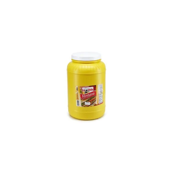 Mostaza La Doña 3.78lb — imagen del empaque