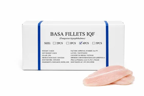 Filete Basa 4pcs