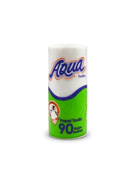 Papel Toalla Aqua 65 Hojas — imagen del empaque