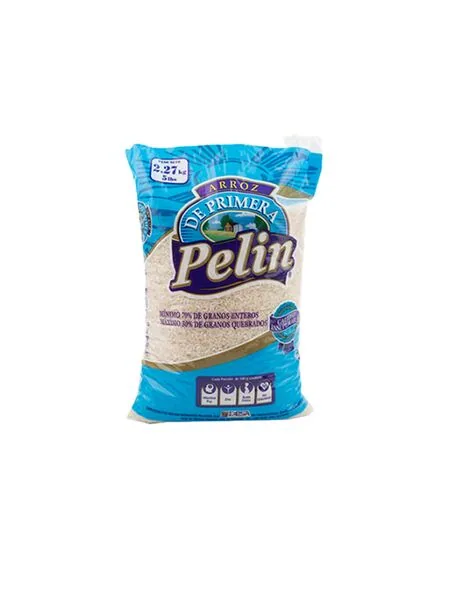 Arroz Pelín Primera 50lb — imagen del empaque