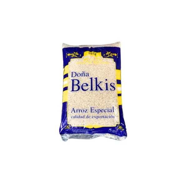 Arroz Doña Belkis Especial 50lb — imagen del empaque