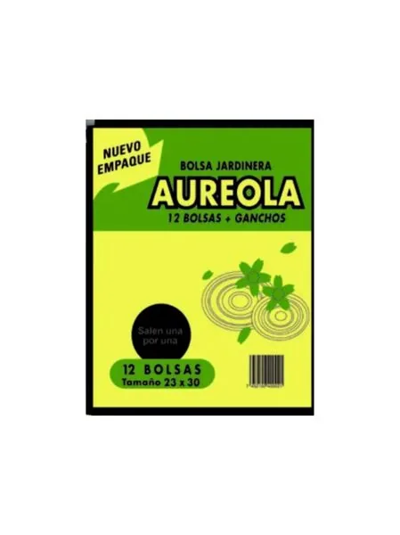 Bolsa Basura 23×30 Aurora 600u — imagen del empaque