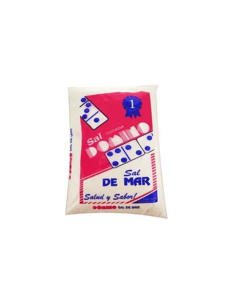 Sal Domino 50lb — imagen del empaque
